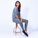 Pantalon en laine Genève 6368 Steppe - 83 Kaki