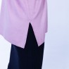 Pull col V boutonné en laine Gaëlle 6375 Laque - 52 Rouge