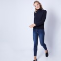 Pull col roulé en cachemire - Eglyn 6340 navy - 05 bleu marine