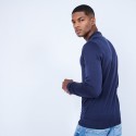 Pull col polo en laine mérinos - Lino