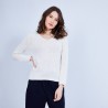 Pull Femme col V - Clovis