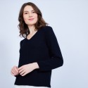Pull Femme col V - Clovis
