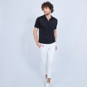 Polo shirt made of Fil lumière Vadim