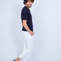 Polo shirt made of Fil lumière Vadim