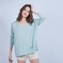 T-shirt ample col V - Malou