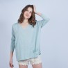 T-shirt ample col V - Malou