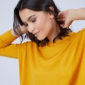 Pull ample à poches en laine mérinos - Beatrice