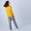 Pull ample à poches en laine mérinos - Beatrice