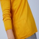 Pull ample à poches en laine mérinos - Beatrice