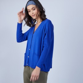 Gilet avec poches en laine mérinos - Bonte