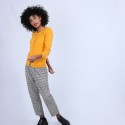 Gilet en laine mérinos - Belita 6660 cannelle - 89 Moutarde