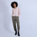 Pull boutonné col polo en mohair - Palma