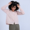 Pull boutonné col polo en mohair - Palma