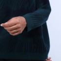 Pull effet graphique en cachemire - Sandra