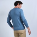 Pull col V en laine mérinos - Badyss