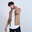 Gilet zippé en laine mérinos - Bastian
