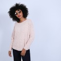 Pull ample en laine chinée - Sunny