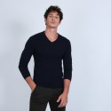Pull col V en cachemire - Benjamin