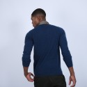 Pull col V en cachemire - Benjamin 6641 crique - 03 bleu foncé