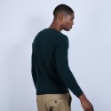Pull col V en cachemire - Benjamin 6642 emeraude - 21 vert foncé