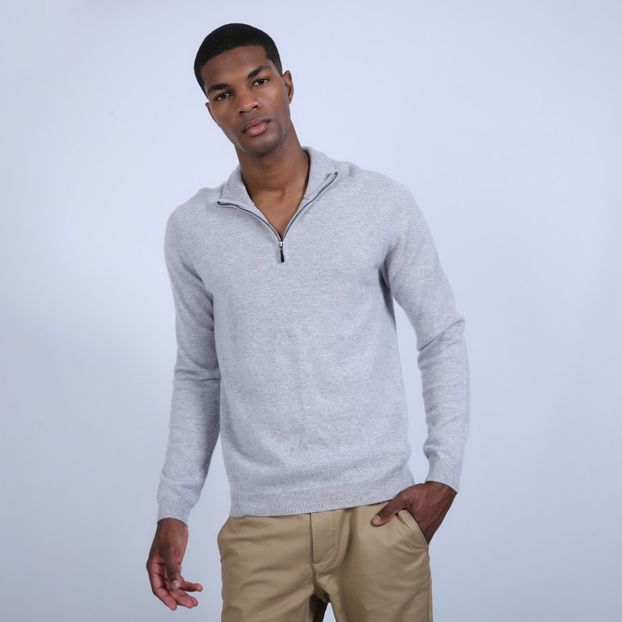 Pull col montant zippé - Blaise Pull col montant zippé - Blaise