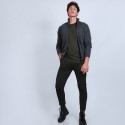 Gilet zippé en cachemire 4 fils - Balthazar 6611 gris anthracite - 10 gris foncé