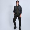 Gilet zippé en cachemire 4 fils - Balthazar 6611 gris anthracite - 10 gris foncé