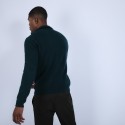 Gilet zippé en cachemire 4 fils - Balthazar 6642 emeraude - 21 vert fonce