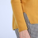 Pull col rond boutons arrière - Becky