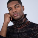 Pull jacquard laine écossaise - Rex 6640 marine - 05 bleu marine