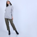 Pull large en cachemire col roulé - Bouda