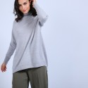 Pull large en cachemire col roulé - Bouda