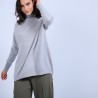 Pull large en cachemire col roulé - Bouda