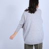 Pull large en cachemire col roulé - Bouda