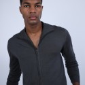 Gilet zippé en laine mérinos - Bastian