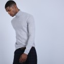 Pull col roulé en cachemire - Bruno 6612 gris clair - 11 Gris clair