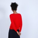 Pull col bateau avec petite poche - Bal
