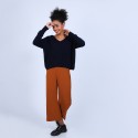 Pull ample avec poche - Balba 6640 marine - 05 Bleu marine