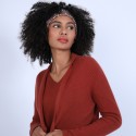 Gilet avec poches en cachemire - Basma