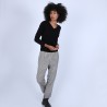 Pull col V en cachemire - Bijou