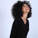 Pull col V en cachemire - Bijou