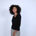 Pull col V en cachemire - Bijou