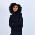Pull chauve souris col roulé - Bob 6640 marine - 05 Bleu marine