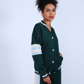 Bombers en coton cachemire - Perline