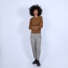 Pull col rond en cachemire intemporel - Evana 6395 camel - 88 camel