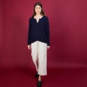 BAGUERA GILET  DE SOIE ET LAINE