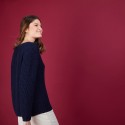 BAGUERA GILET  DE SOIE ET LAINE