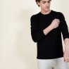 BARSAM PULL COL ROND LAINE ET SOIE