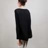 Pull col rond - Babouche  6810 noir - 01 Noir
