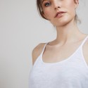 Débardeur à fines bretelles - Bajah 6800 blanc - 02 Blanc